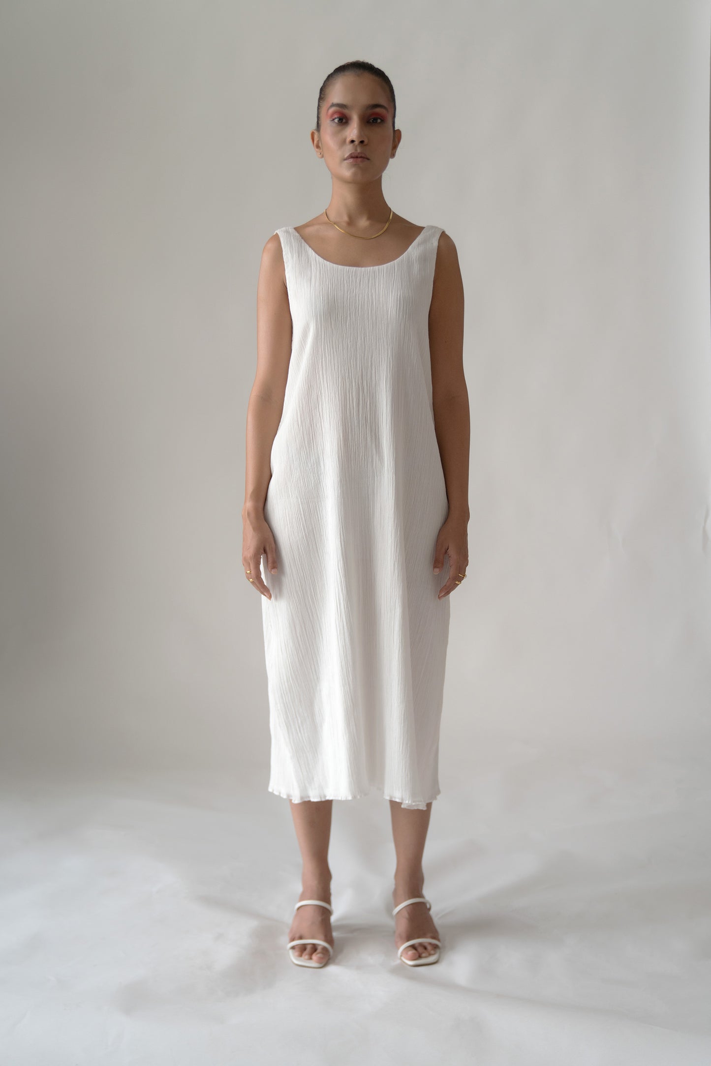 Madhumalti Crop + Crinkle Dress