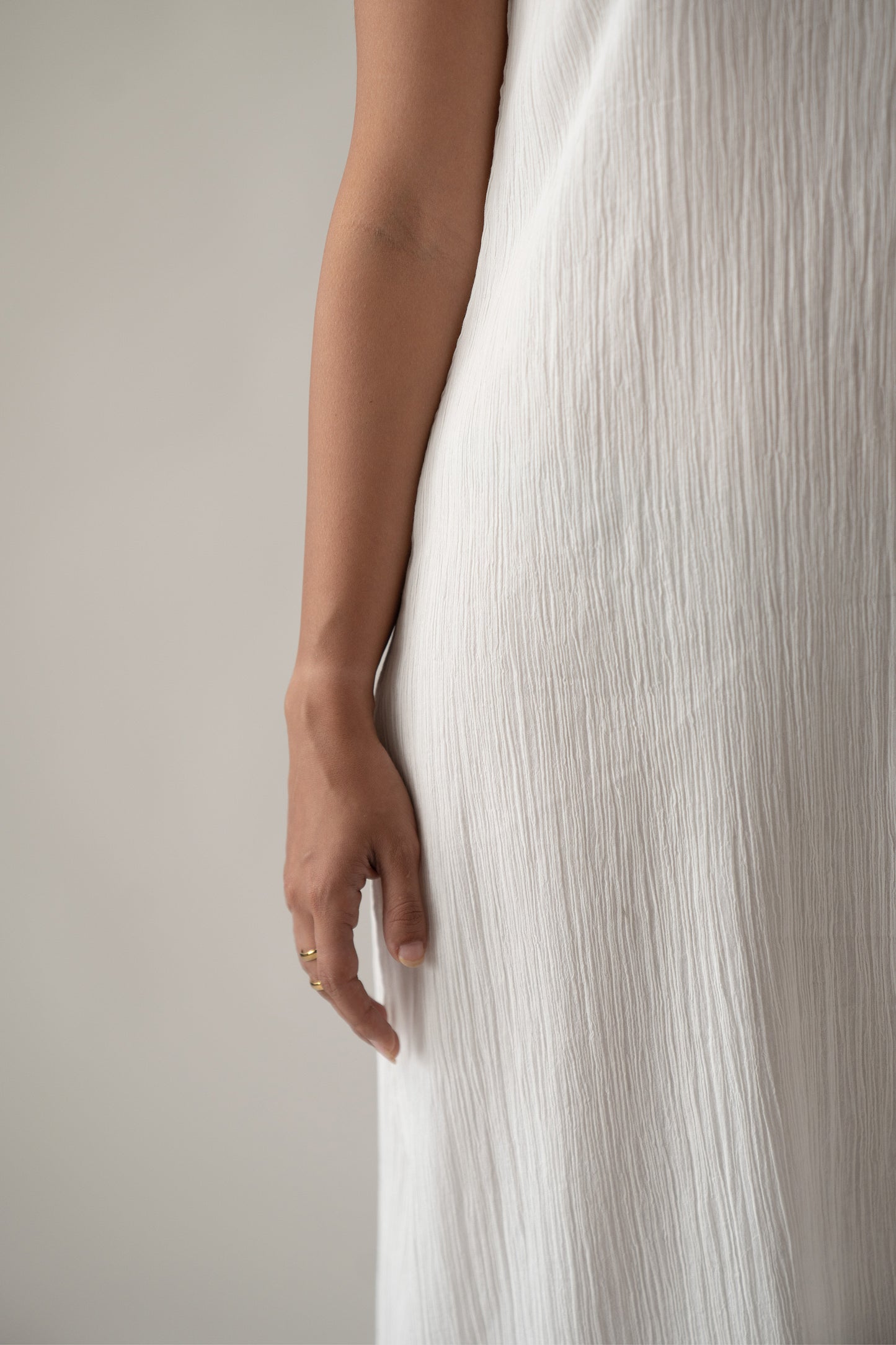 Madhumalti Crop + Crinkle Dress