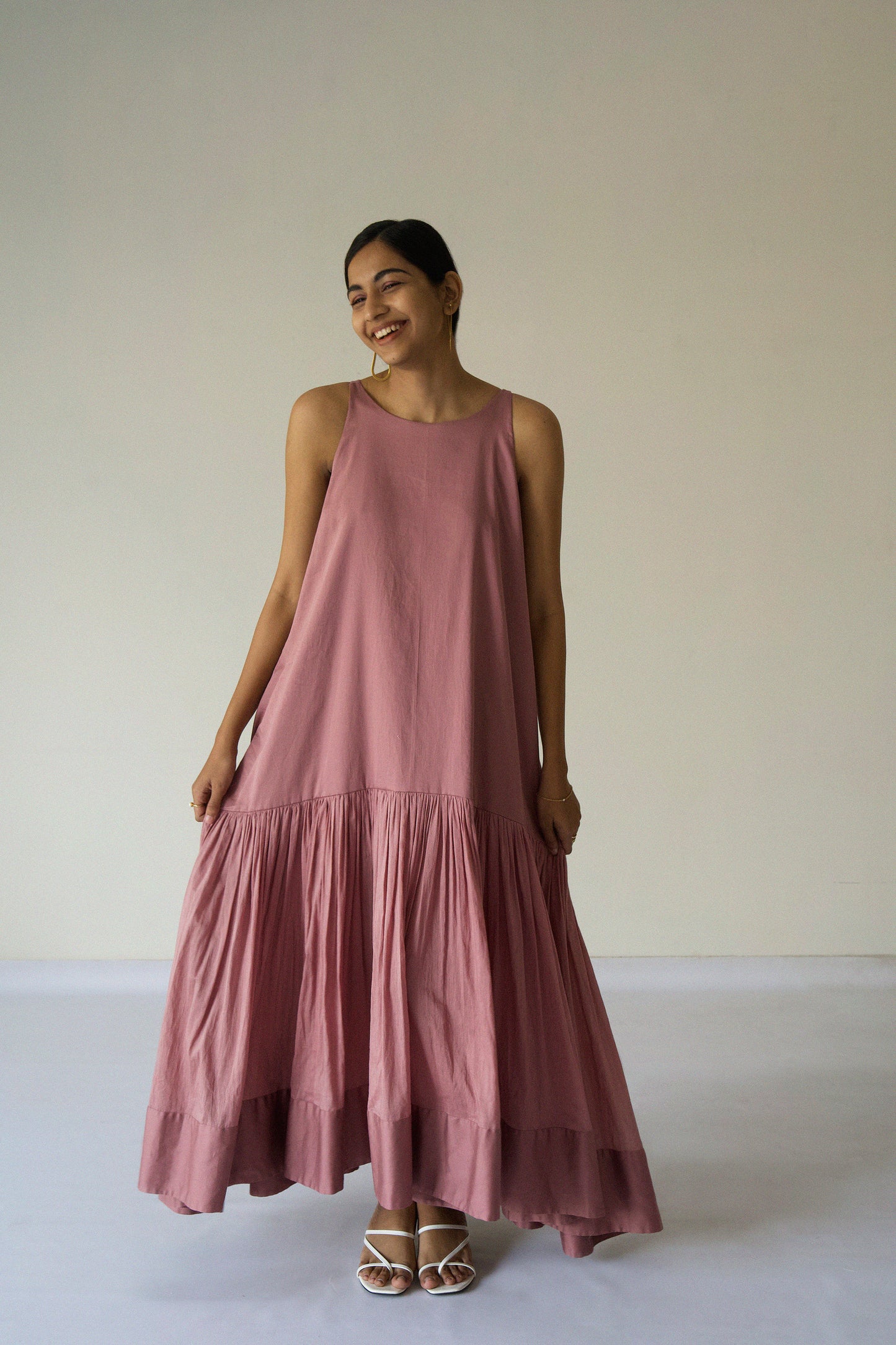 Flamingo Dress - Old Rose Pink