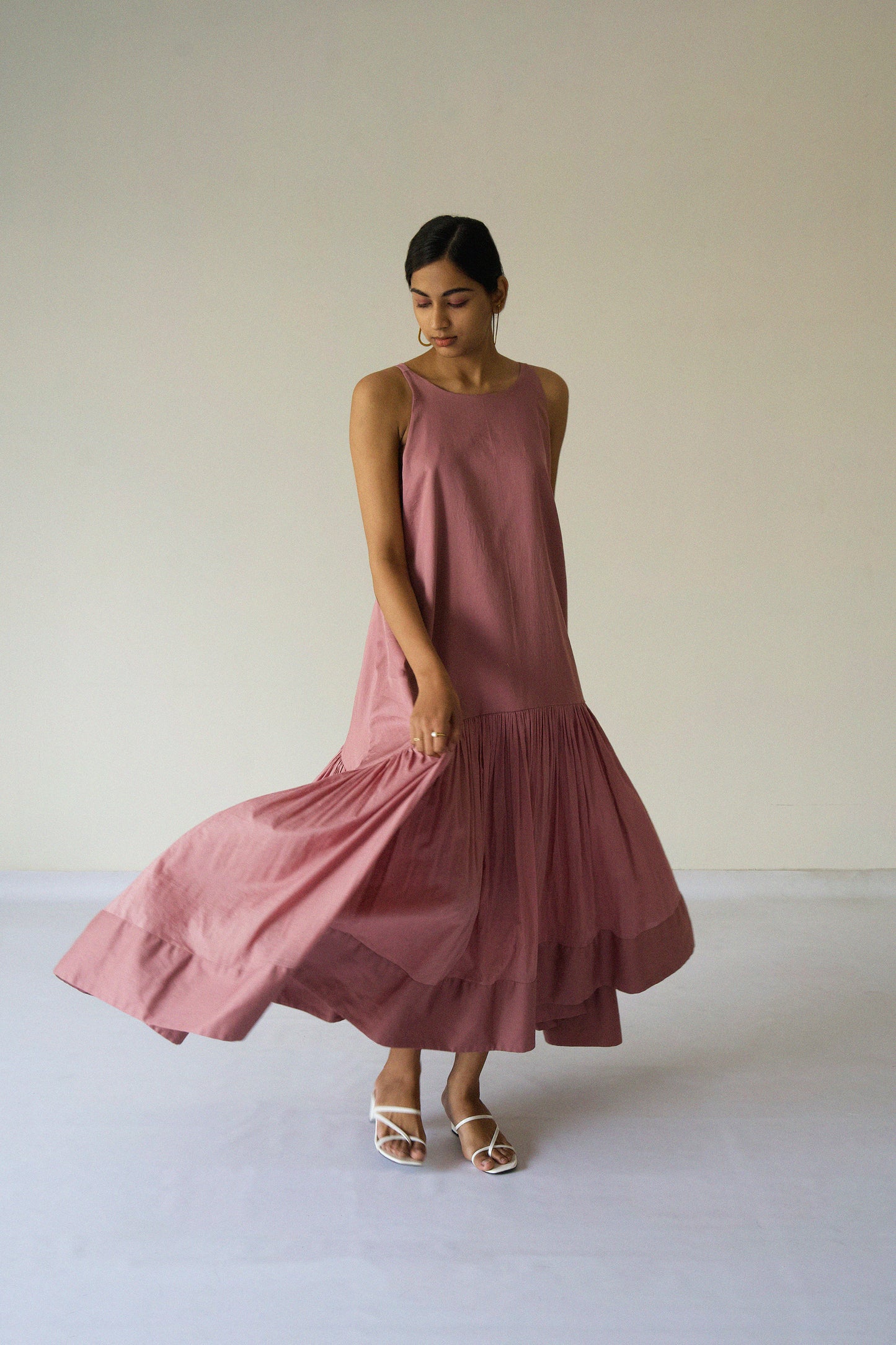 Flamingo Dress - Old Rose Pink