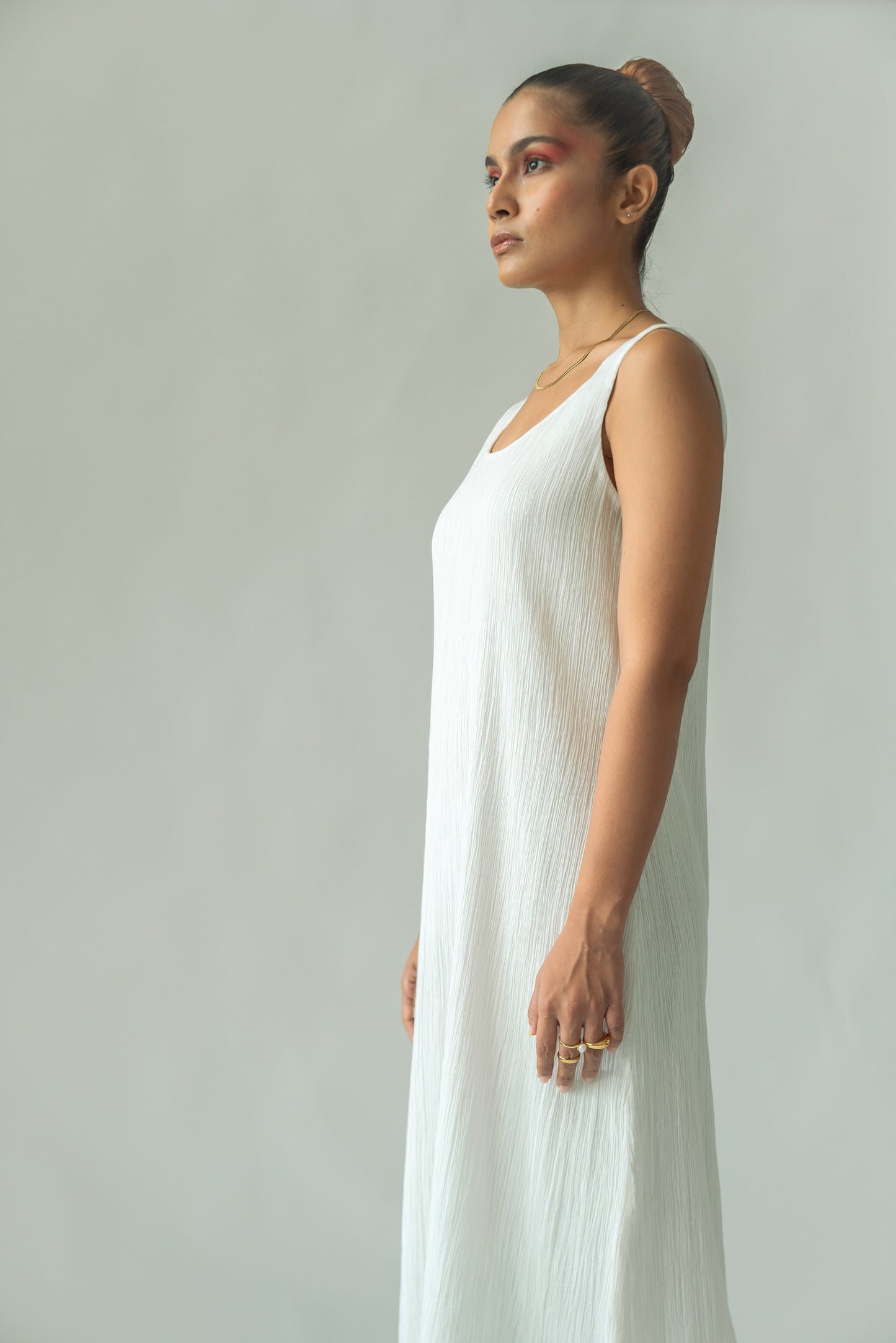 Madhumalti Crop + Crinkle Dress
