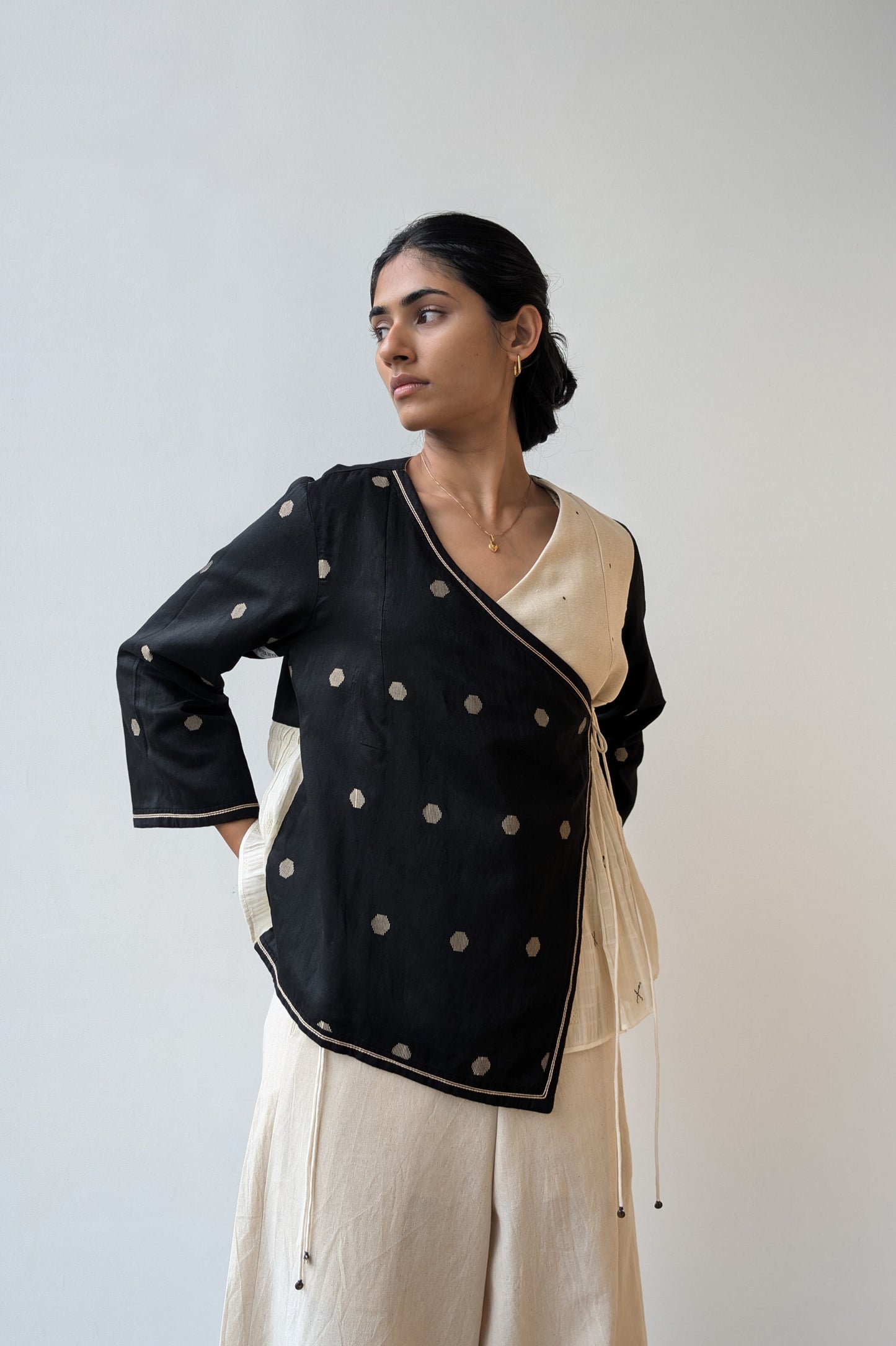 Angrakha Reversible Blouse