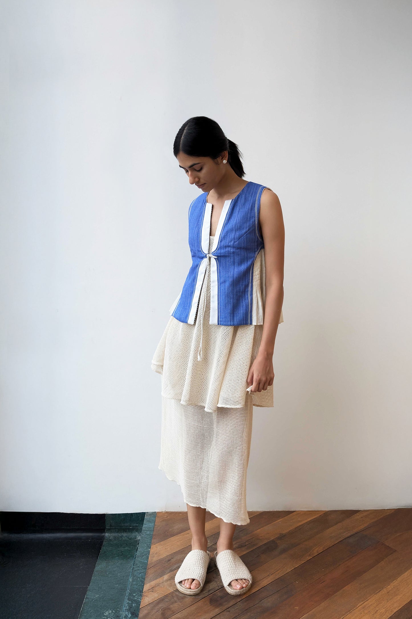 Sleeveless Reversible Vest