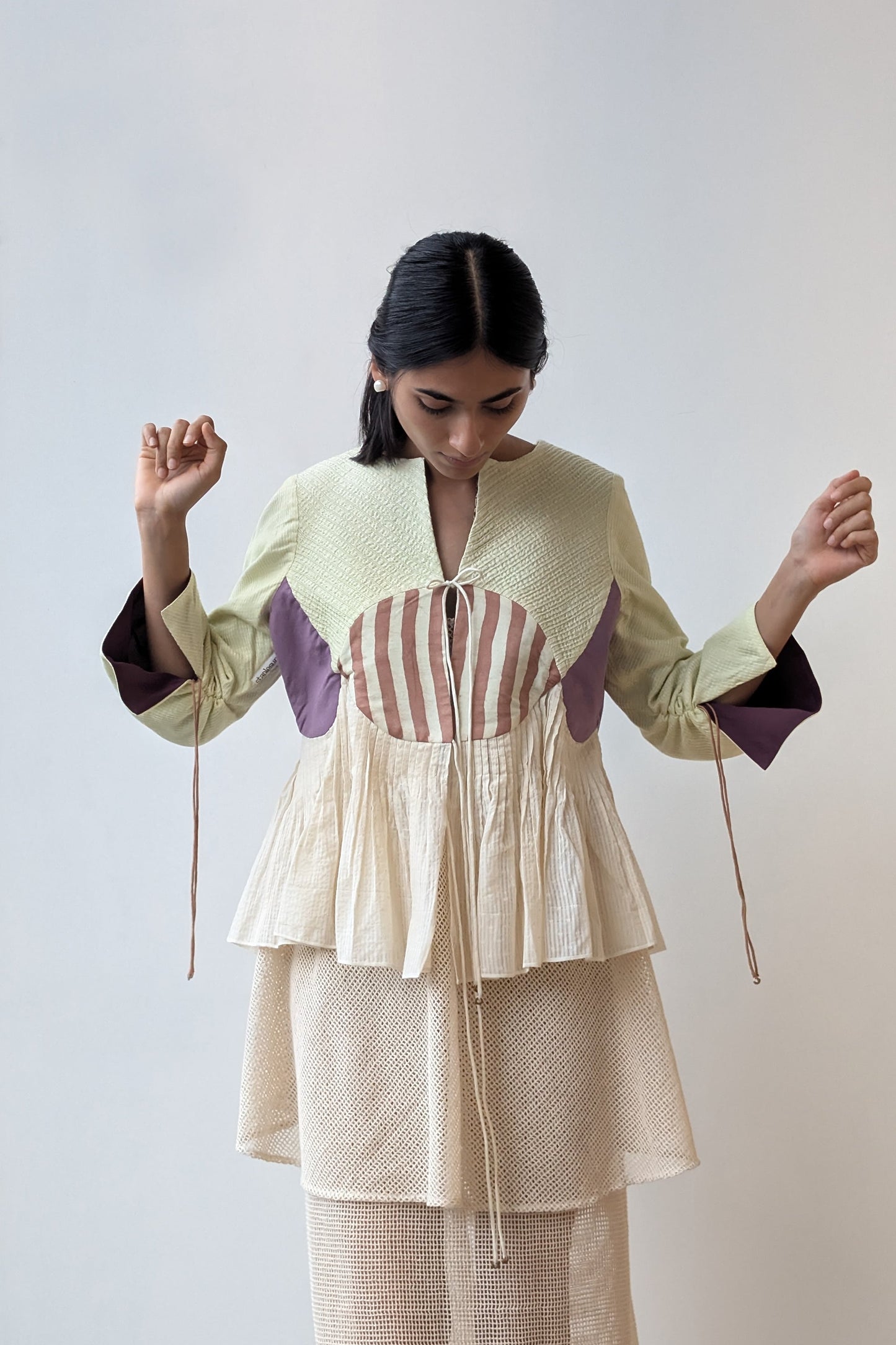 Peplum Tie-up Reversible