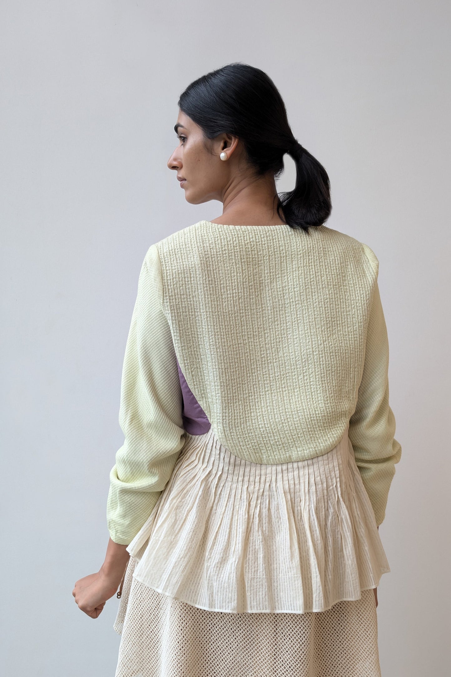 Peplum Tie-up Reversible