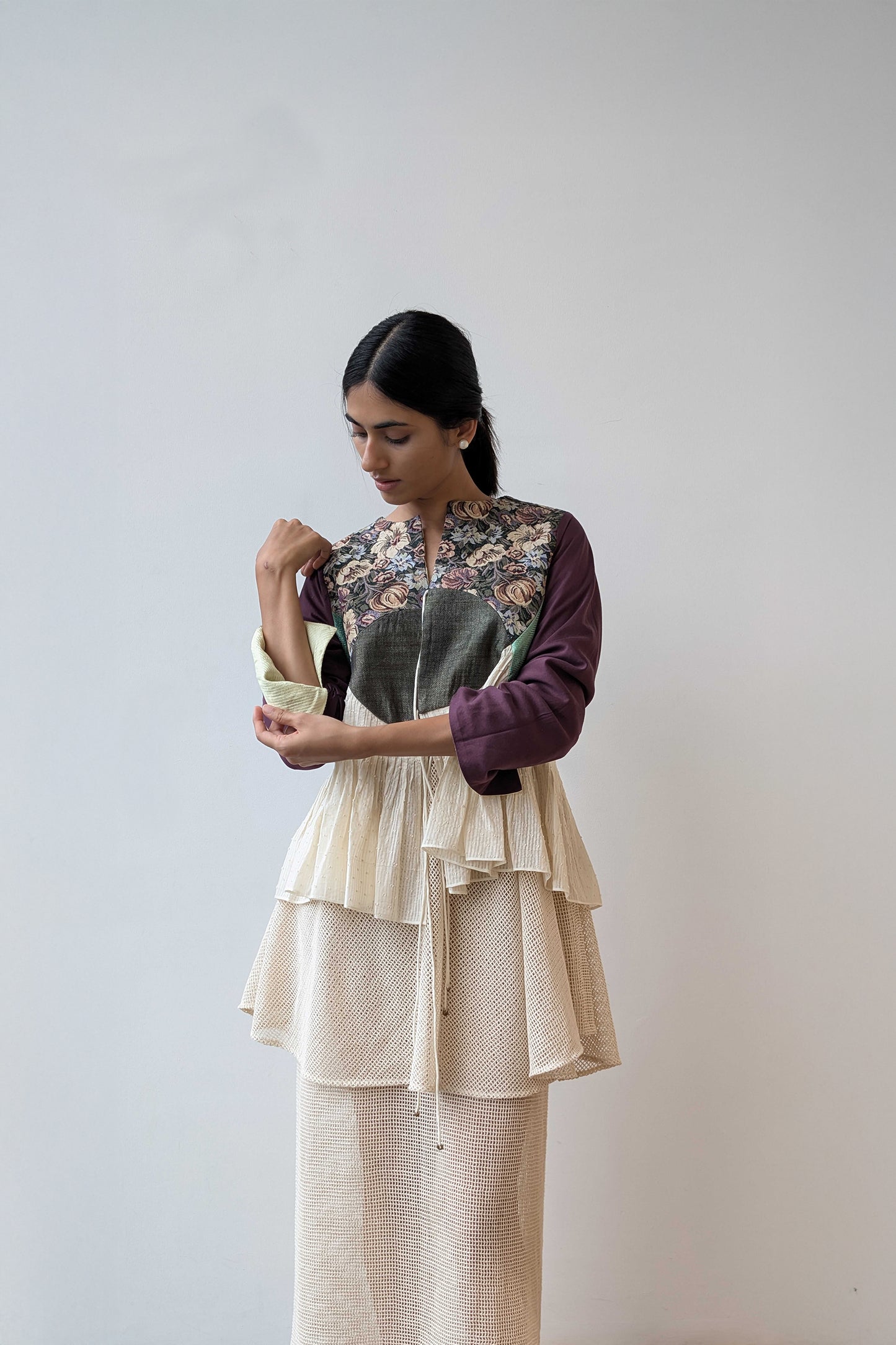 Peplum Tie-up Reversible