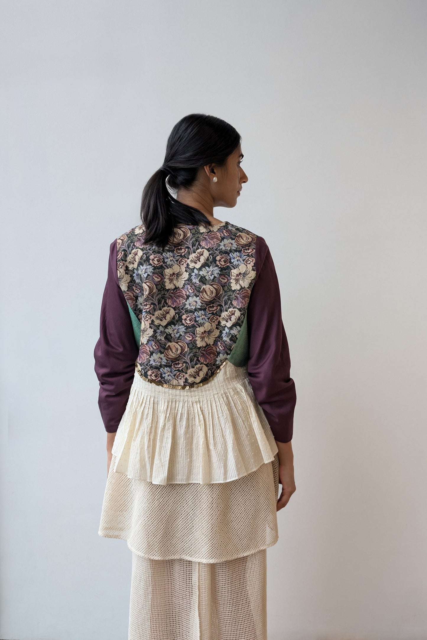 Peplum Tie-up Reversible