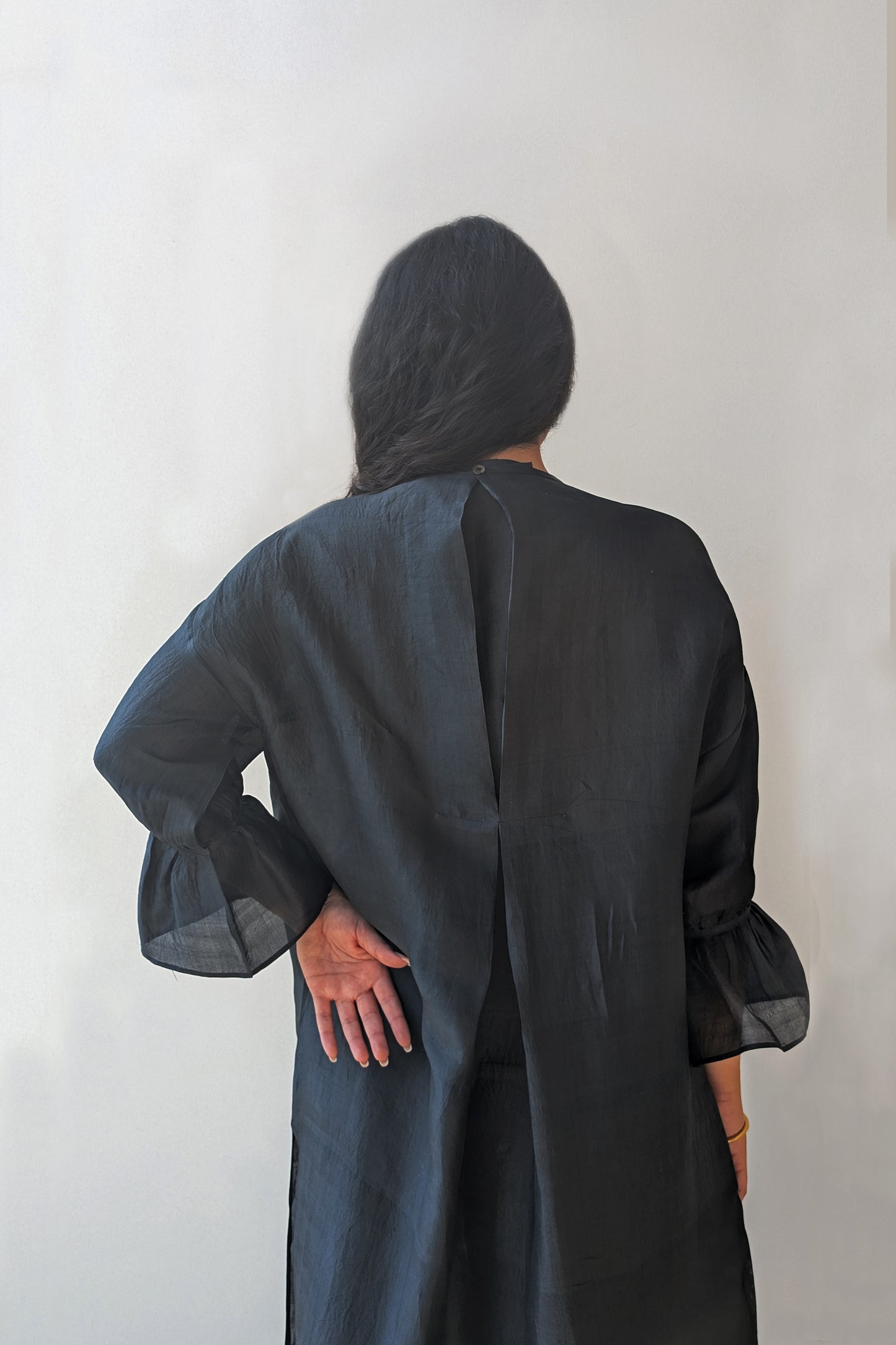 Kohl Broad Pleat Silk Set