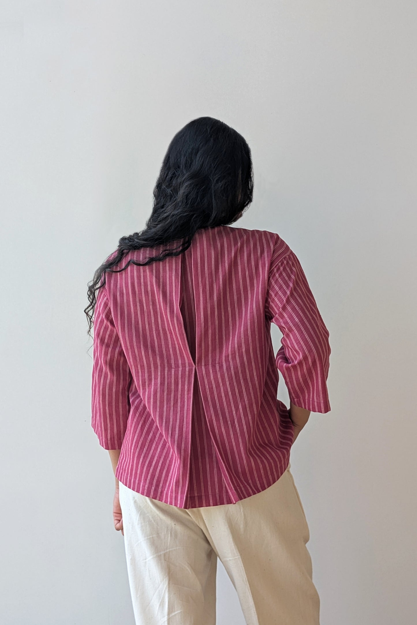 Broad Pleat Top