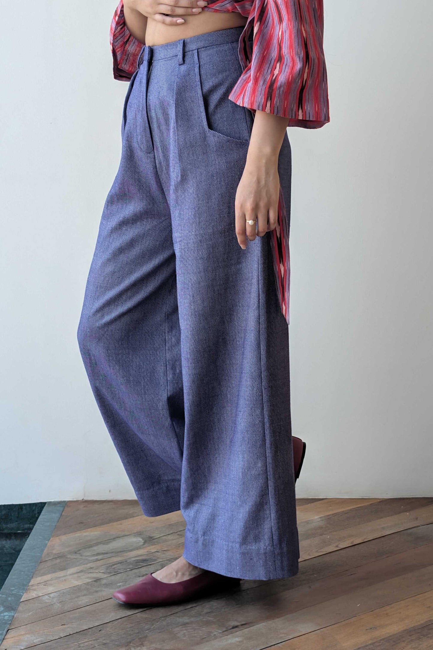 Indigo Denim Pants