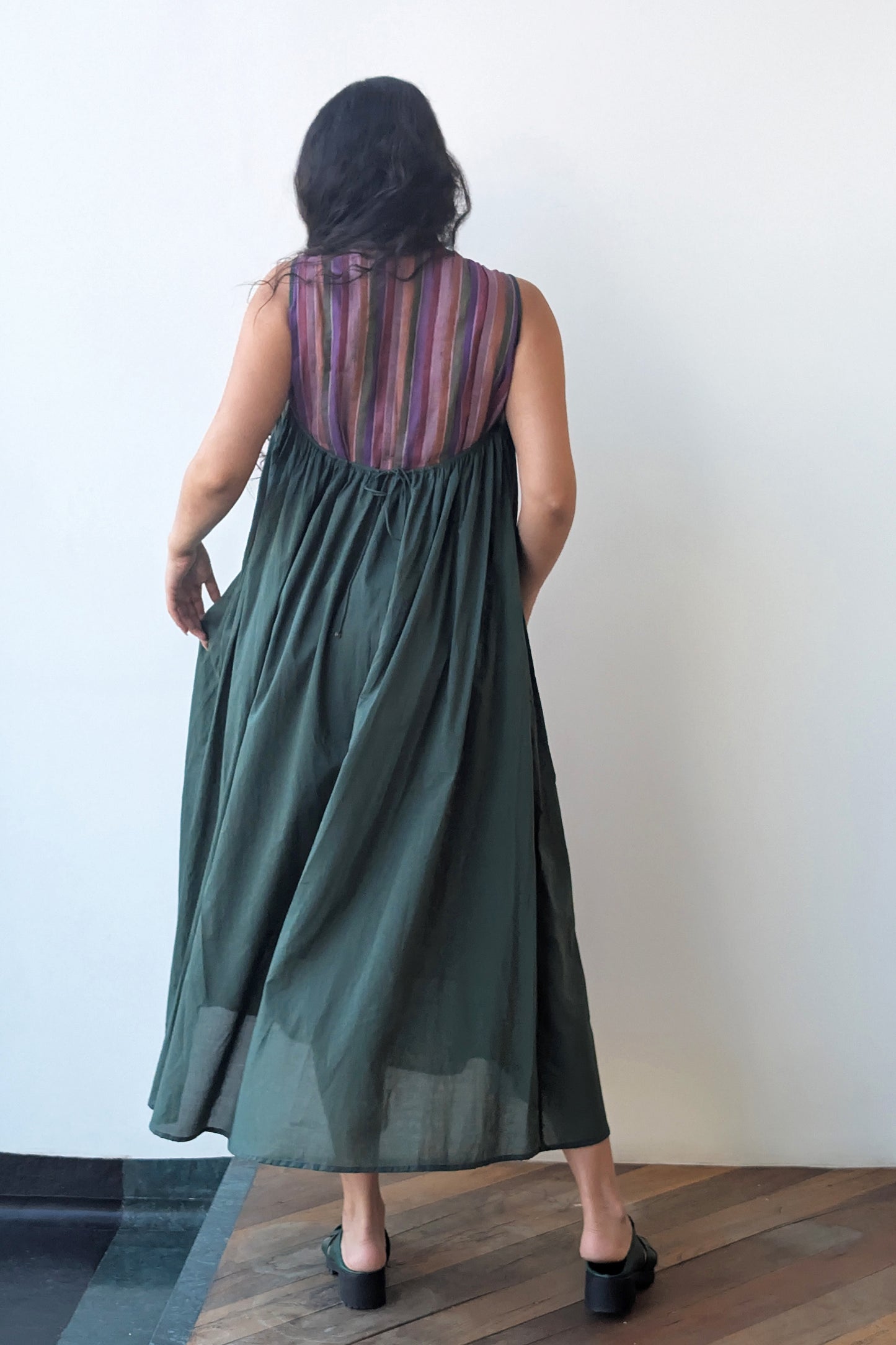 Tie-up Reversible Dress