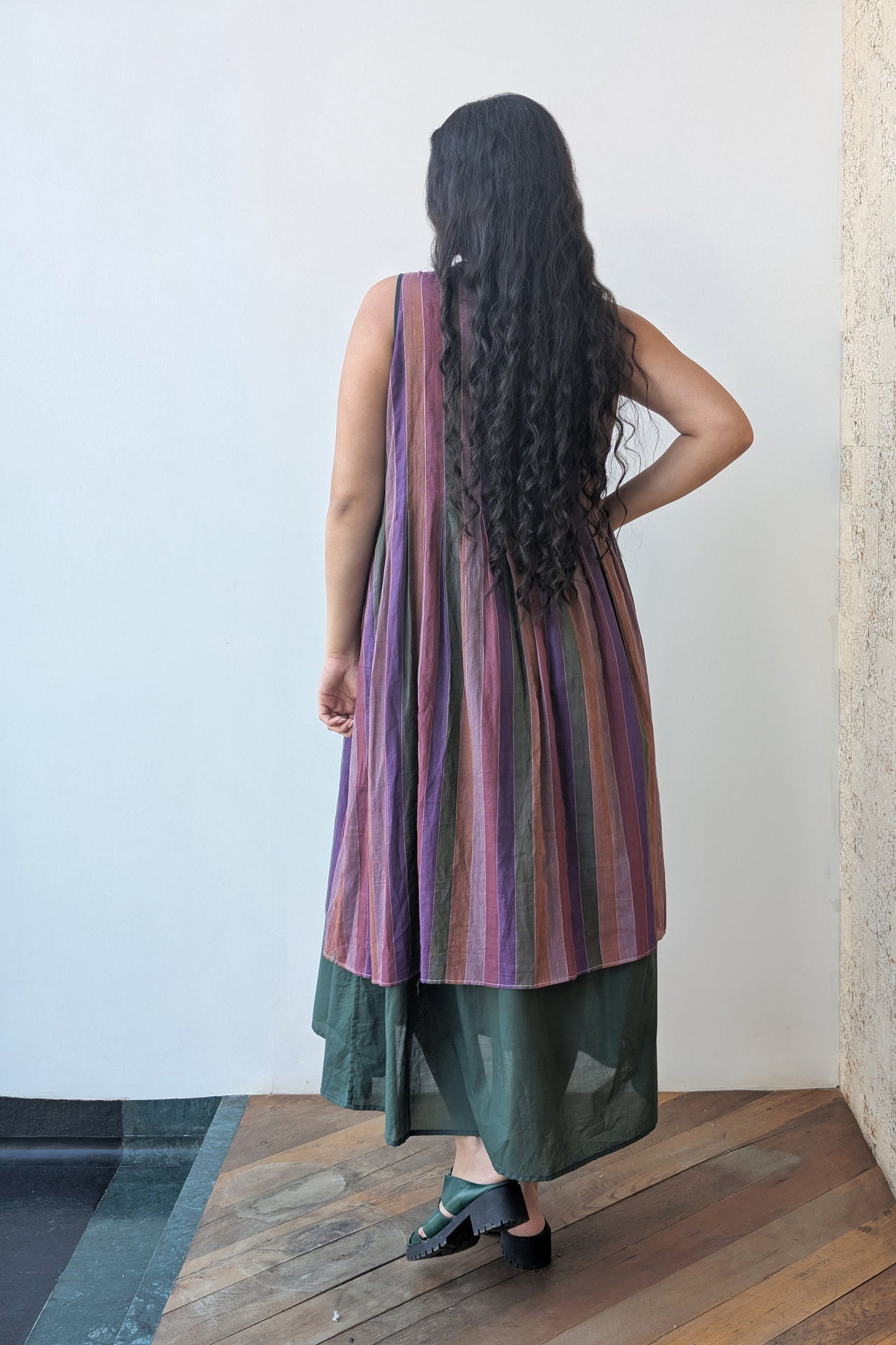 Tie-up Reversible Dress