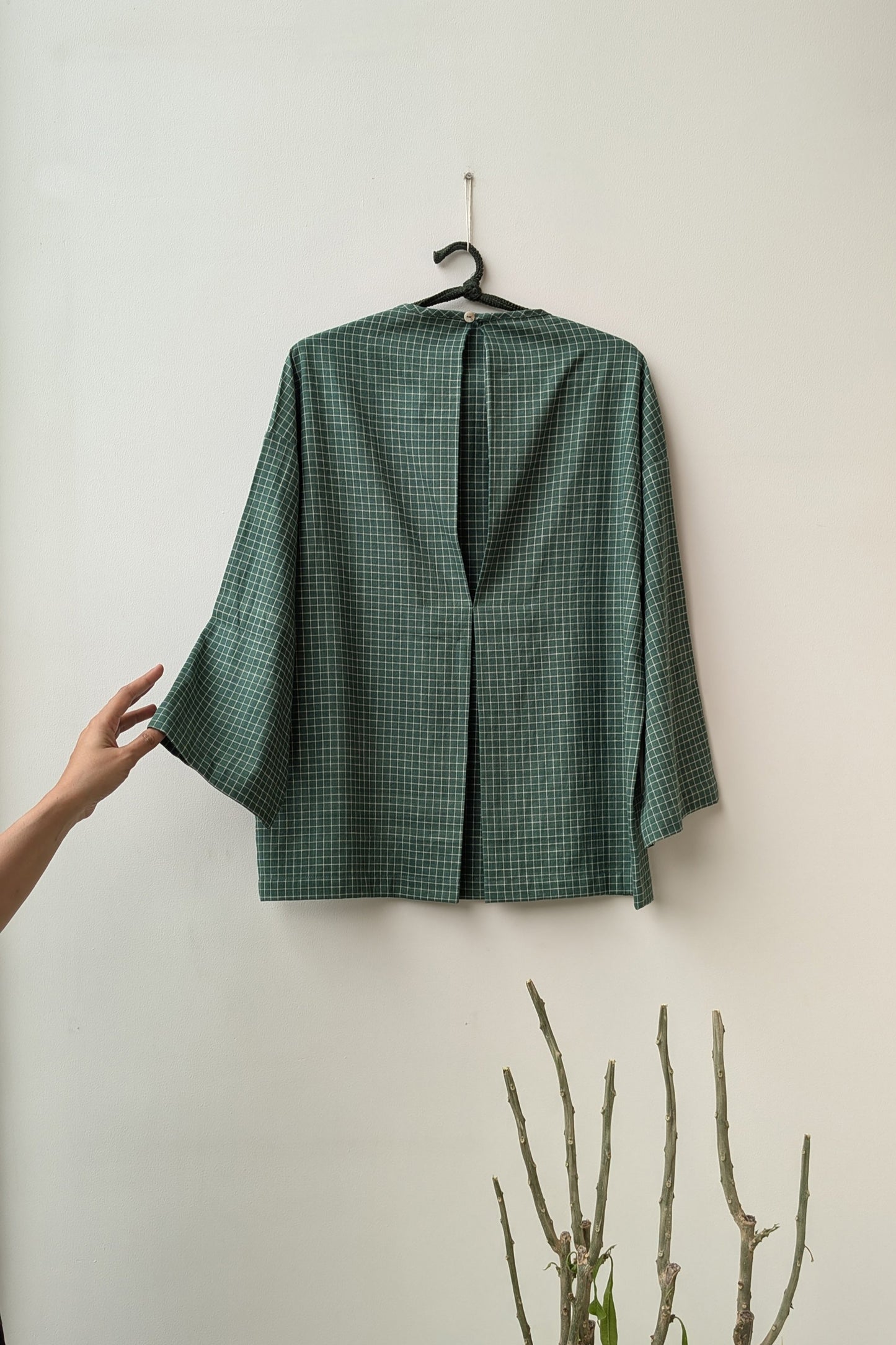 Broad Pleat Top