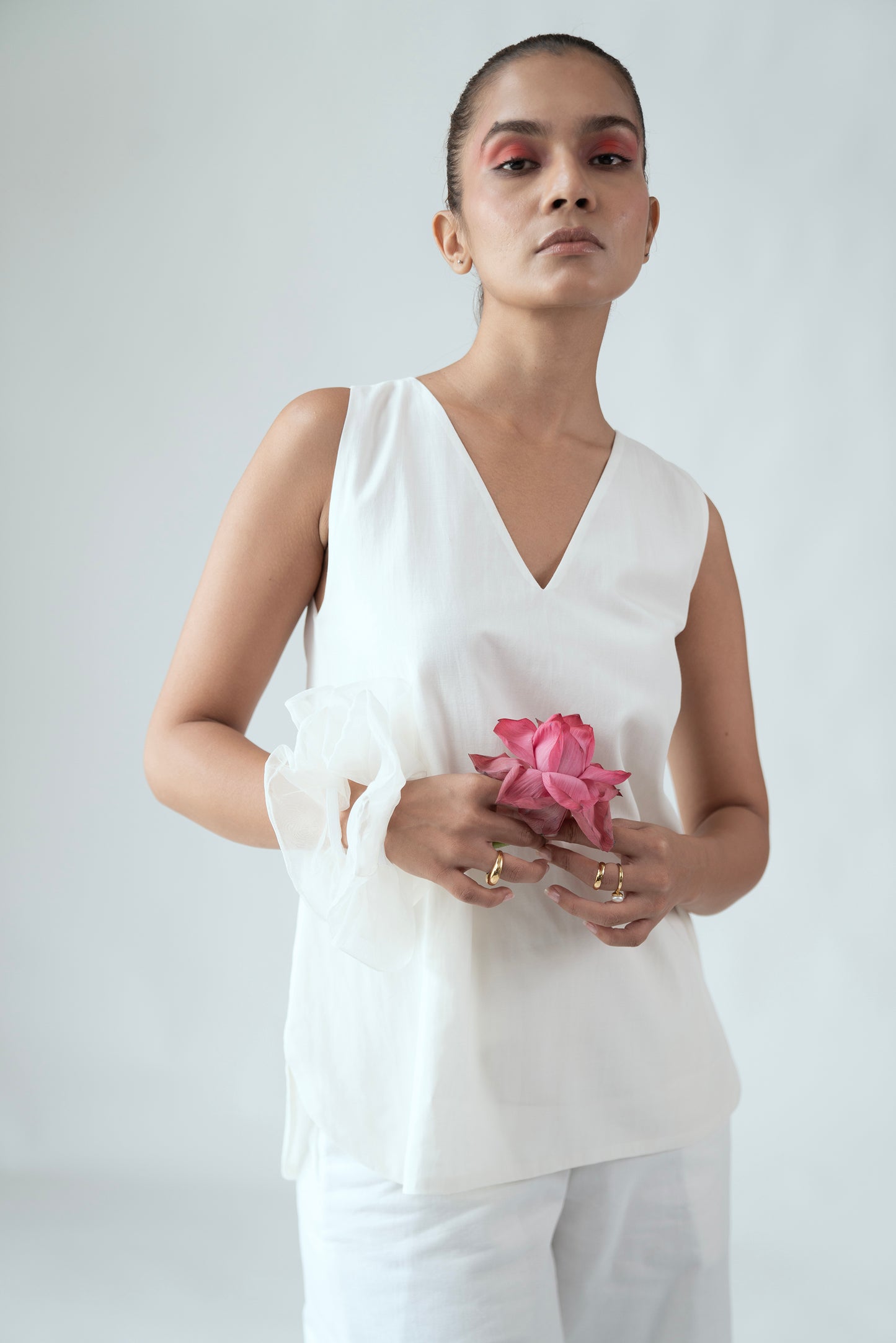 Lotus Letter Top + Slip Top