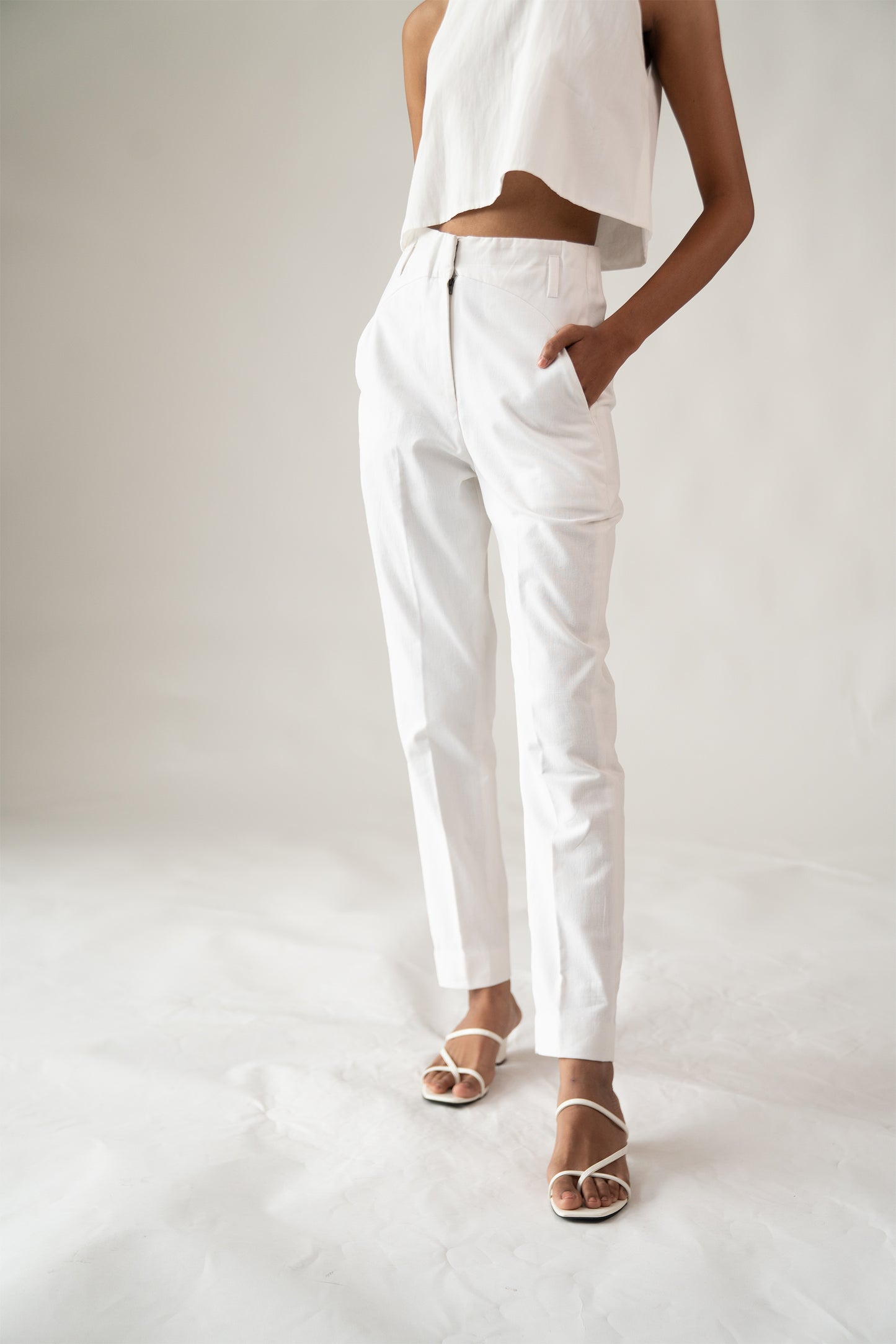 Porcelain Pants - Narrow