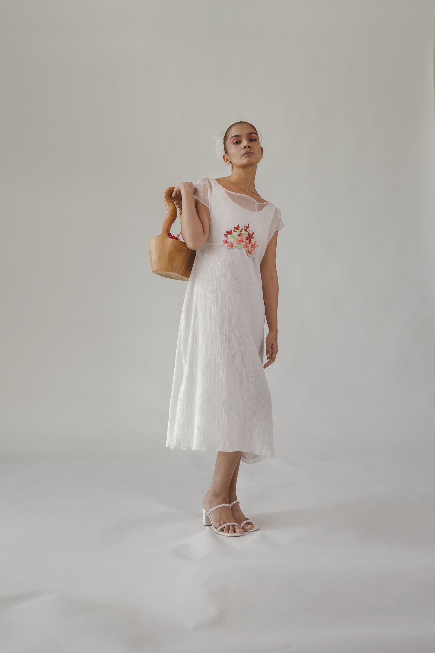 Madhumalti Crop + Crinkle Dress