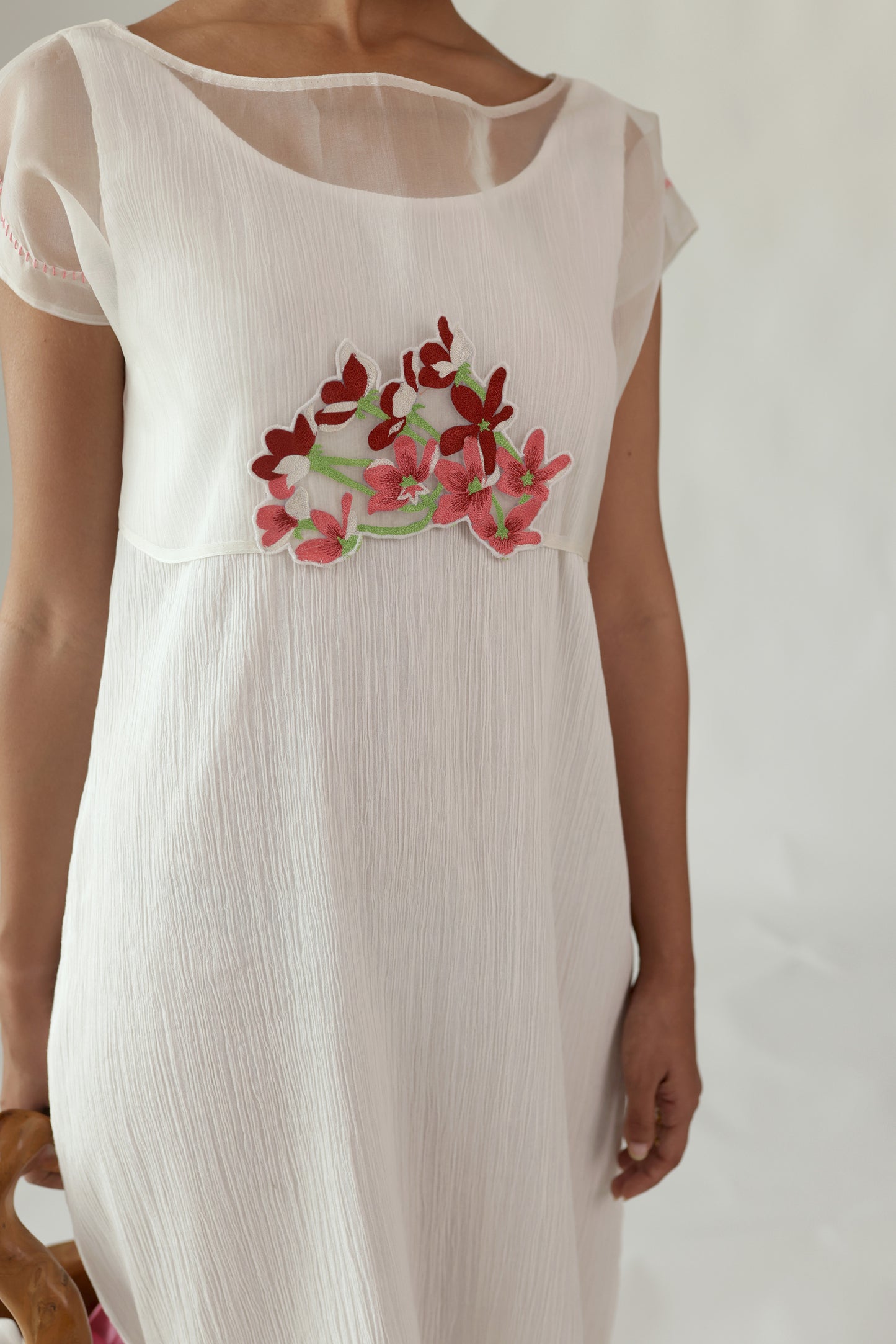 Madhumalti Crop + Crinkle Dress