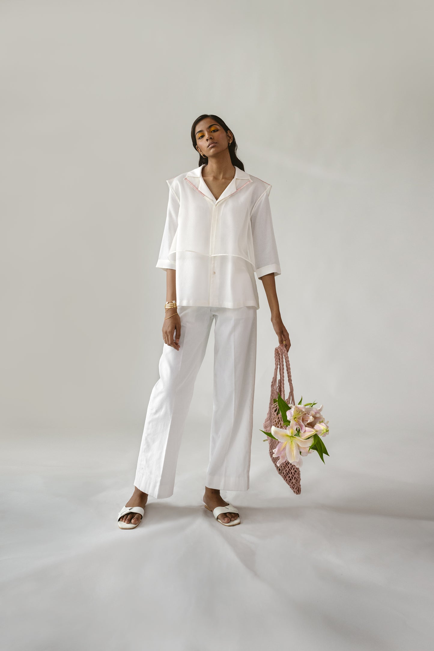 Tulip Brunch Bib + Butter Shirt