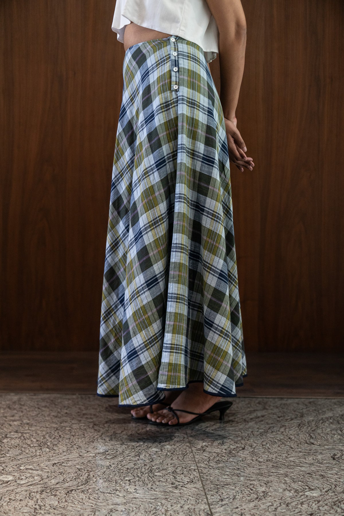 garden maxi skirt