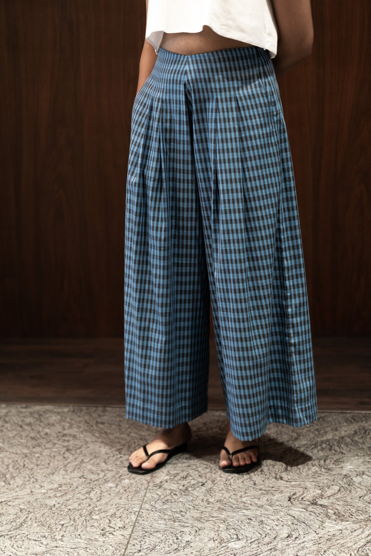 slate blue pants