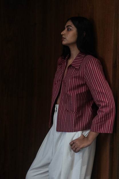 qos crop jacket