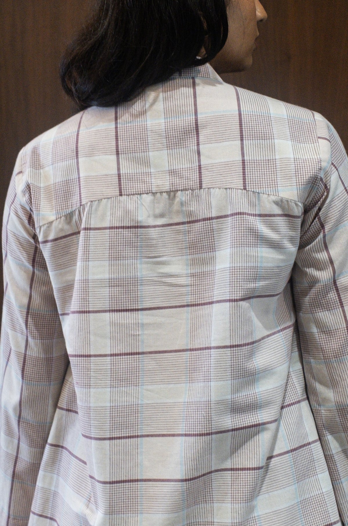 tea rose braided blouse