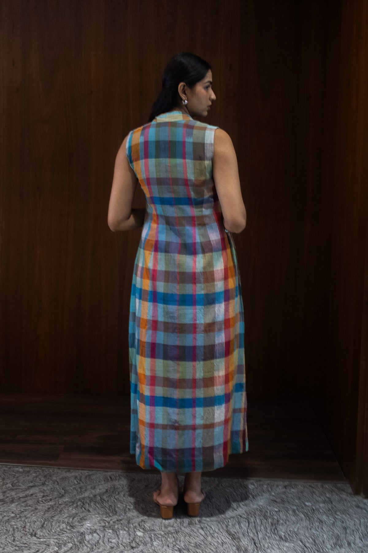 tetris tie-up dress