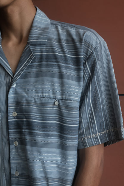 chalk stripe shirt