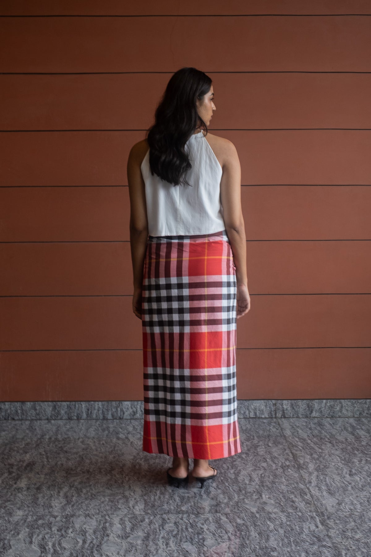 saree wrap skirt