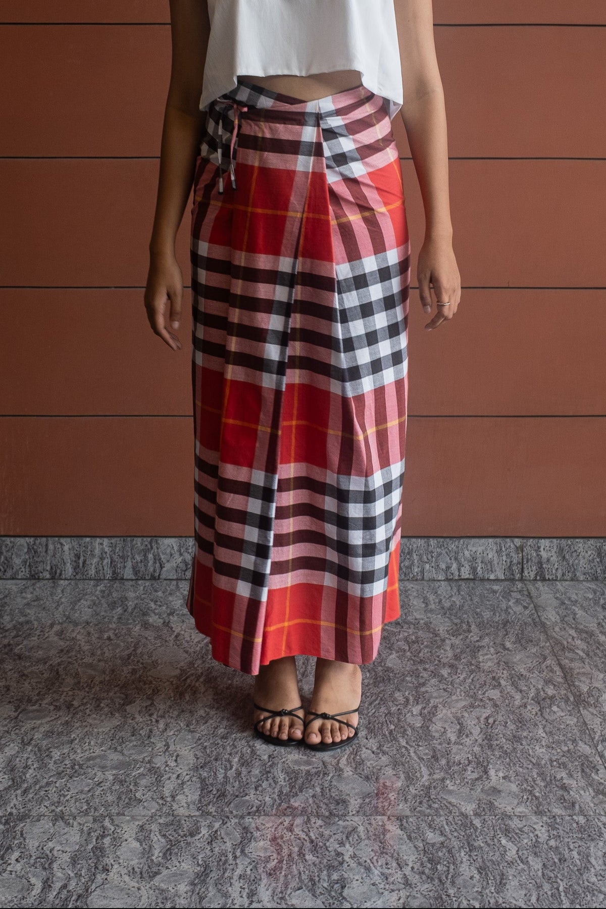saree wrap skirt