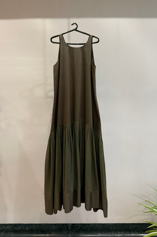 Flamingo Dress - Olive