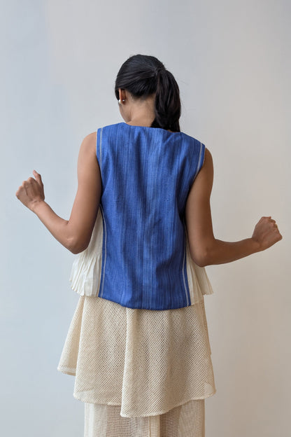 Sleeveless Reversible Vest