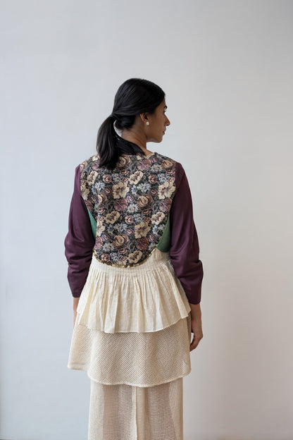 Peplum Tie-up Reversible