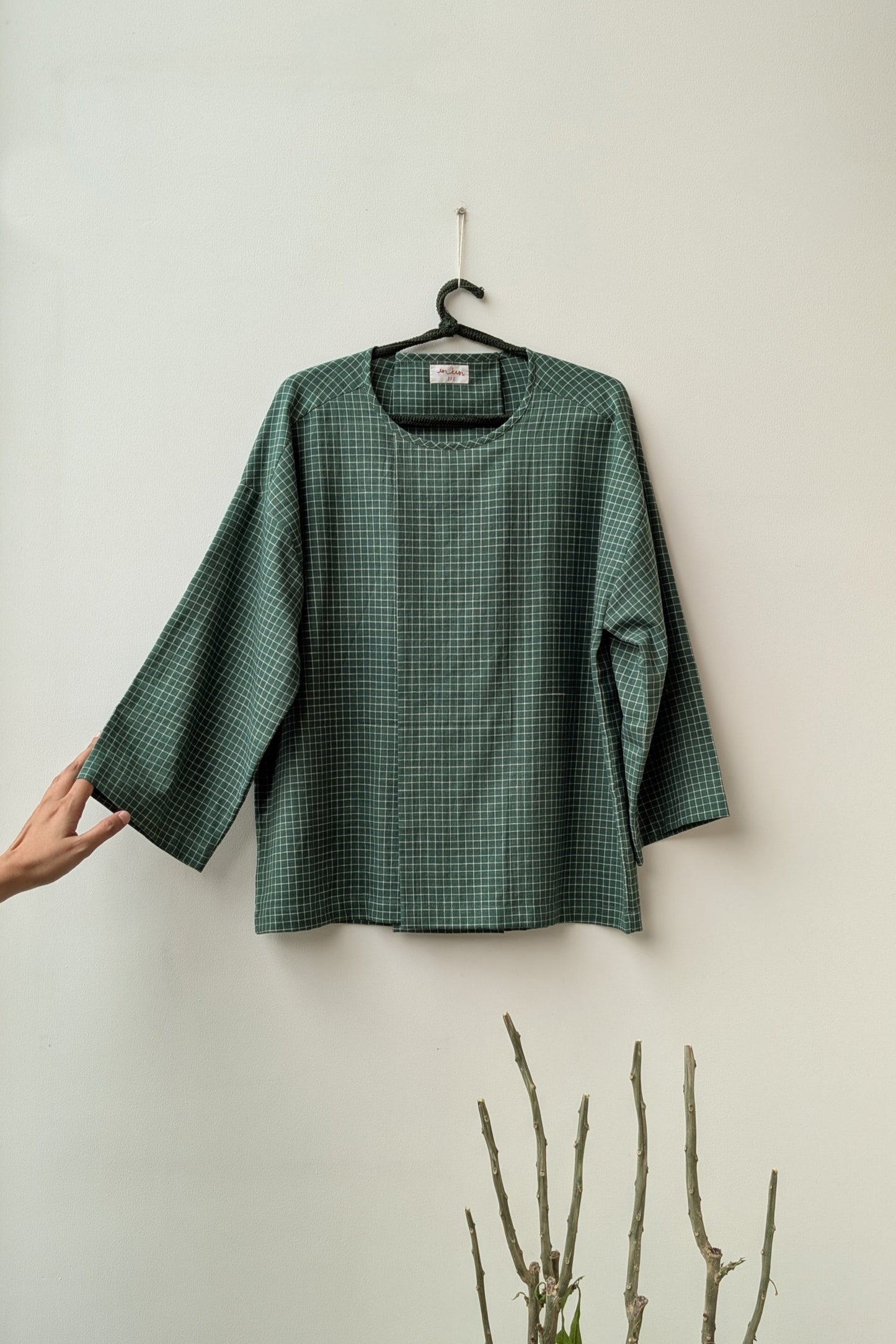 Broad Pleat Top