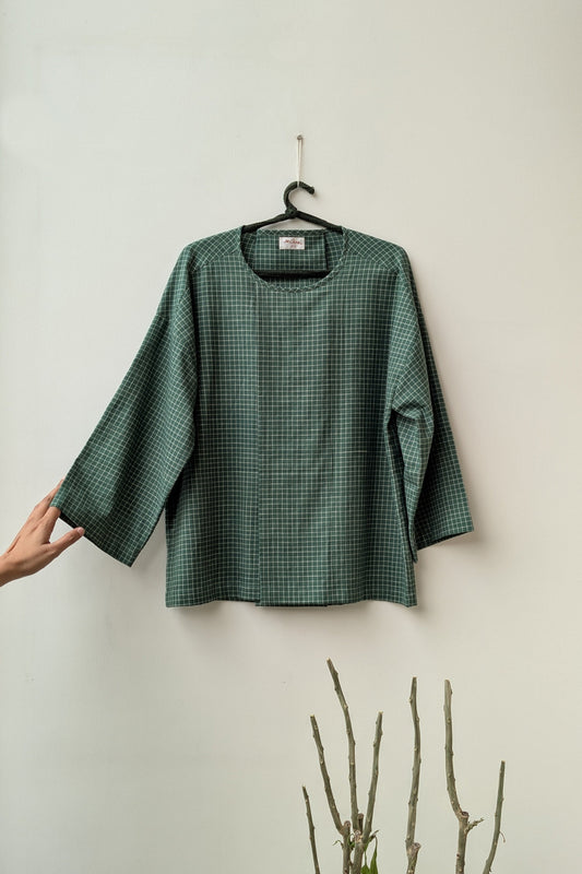 Broad Pleat Top