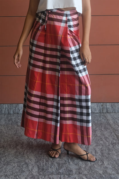 saree wrap skirt